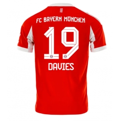 Strój piłkarski Bayern Munich Alphonso Davies #19 Koszulka Podstawowej 2025-26 Krótki Rękaw