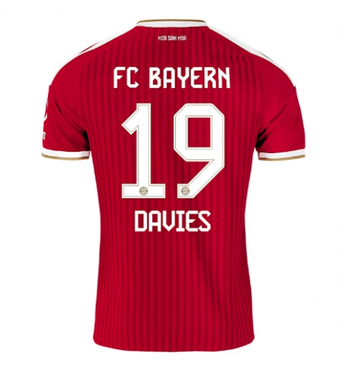 Strój piłkarski Bayern Munich Alphonso Davies #19 Koszulka Podstawowej 2026-27 Krótki Rękaw Strój piłkarski Bayern Munich Alphonso Davies #19 Koszulka Podstawowej 2026-27 Krótki Rękaw