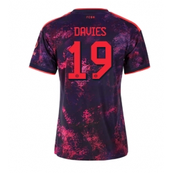 Strój piłkarski Bayern Munich Alphonso Davies #19 Koszulka Trzeciej damskie 2026-27 Krótki Rękaw