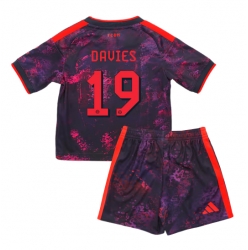 Strój piłkarski Bayern Munich Alphonso Davies #19 Koszulka Trzeciej dziecięce 2026-27 Krótki Rękaw (+ Krótkie spodenki)