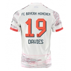 Strój piłkarski Bayern Munich Alphonso Davies #19 Koszulka Wyjazdowej 2025-26 Krótki Rękaw