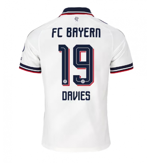 Strój piłkarski Bayern Munich Alphonso Davies #19 Koszulka Wyjazdowej 2026-27 Krótki Rękaw Strój piłkarski Bayern Munich Alphonso Davies #19 Koszulka Wyjazdowej 2026-27 Krótki Rękaw