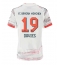 Strój piłkarski Bayern Munich Alphonso Davies #19 Koszulka Wyjazdowej damskie 2025-26 Krótki Rękaw Strój piłkarski Bayern Munich Alphonso Davies #19 Koszulka Wyjazdowej damskie 2025-26 Krótki Rękaw