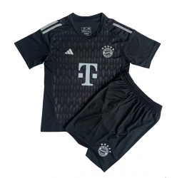 Strój piłkarski Bayern Munich Bramkarskie Koszulka Wyjazdowej dziecięce 2023-24 Krótki Rękaw (+ Krótkie spodenki)