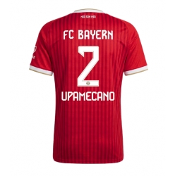 Strój piłkarski Bayern Munich Dayot Upamecano #2 Koszulka Podstawowej damskie 2026-27 Krótki Rękaw