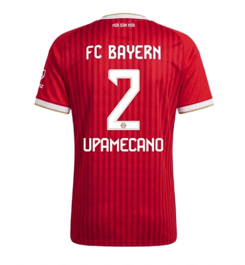Strój piłkarski Bayern Munich Dayot Upamecano #2 Koszulka Podstawowej damskie 2026-27 Krótki Rękaw Strój piłkarski Bayern Munich Dayot Upamecano #2 Koszulka Podstawowej damskie 2026-27 Krótki Rękaw