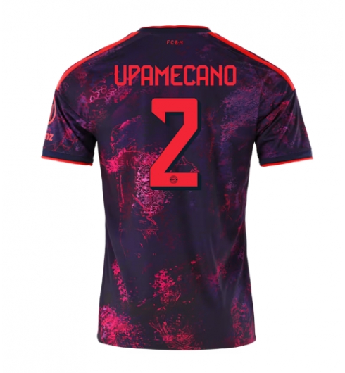 Strój piłkarski Bayern Munich Dayot Upamecano #2 Koszulka Trzeciej 2026-27 Krótki Rękaw Strój piłkarski Bayern Munich Dayot Upamecano #2 Koszulka Trzeciej 2026-27 Krótki Rękaw