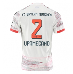 Strój piłkarski Bayern Munich Dayot Upamecano #2 Koszulka Wyjazdowej 2025-26 Krótki Rękaw