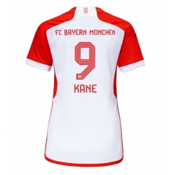 Strój piłkarski Bayern Munich Harry Kane #9 Koszulka Podstawowej damskie 2023-24 Krótki Rękaw