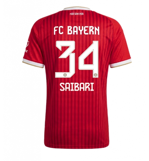Strój piłkarski Bayern Munich Ismael Saibari #34 Koszulka Podstawowej damskie 2026-27 Krótki Rękaw Strój piłkarski Bayern Munich Ismael Saibari #34 Koszulka Podstawowej damskie 2026-27 Krótki Rękaw