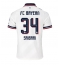 Strój piłkarski Bayern Munich Ismael Saibari #34 Koszulka Wyjazdowej 2026-27 Krótki Rękaw Strój piłkarski Bayern Munich Ismael Saibari #34 Koszulka Wyjazdowej 2026-27 Krótki Rękaw