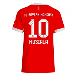 Strój piłkarski Bayern Munich Jamal Musiala #10 Koszulka Podstawowej damskie 2025-26 Krótki Rękaw