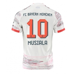 Strój piłkarski Bayern Munich Jamal Musiala #10 Koszulka Wyjazdowej 2025-26 Krótki Rękaw