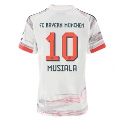 Strój piłkarski Bayern Munich Jamal Musiala #10 Koszulka Wyjazdowej damskie 2025-26 Krótki Rękaw