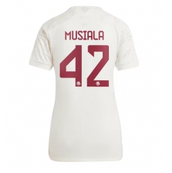 Strój piłkarski Bayern Munich Jamal Musiala #42 Koszulka Trzeciej damskie 2023-24 Krótki Rękaw