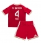 Strój piłkarski Bayern Munich Jonathan Tah #4 Koszulka Podstawowej dziecięce 2026-27 Krótki Rękaw (+ Krótkie spodenki)