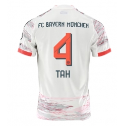 Strój piłkarski Bayern Munich Jonathan Tah #4 Koszulka Wyjazdowej 2025-26 Krótki Rękaw