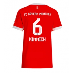 Strój piłkarski Bayern Munich Joshua Kimmich #6 Koszulka Podstawowej damskie 2025-26 Krótki Rękaw