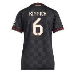 Strój piłkarski Bayern Munich Joshua Kimmich #6 Koszulka Trzeciej damskie 2025-26 Krótki Rękaw