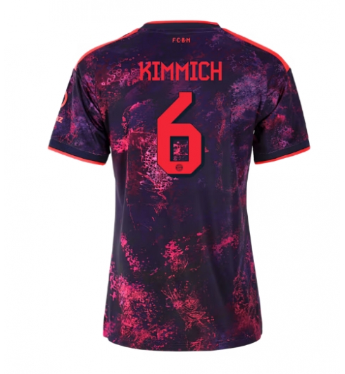 Strój piłkarski Bayern Munich Joshua Kimmich #6 Koszulka Trzeciej damskie 2026-27 Krótki Rękaw Strój piłkarski Bayern Munich Joshua Kimmich #6 Koszulka Trzeciej damskie 2026-27 Krótki Rękaw