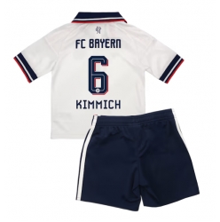 Strój piłkarski Bayern Munich Joshua Kimmich #6 Koszulka Wyjazdowej dziecięce 2026-27 Krótki Rękaw (+ Krótkie spodenki)