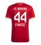 Strój piłkarski Bayern Munich Josip Stanisic #44 Koszulka Podstawowej damskie 2026-27 Krótki Rękaw Strój piłkarski Bayern Munich Josip Stanisic #44 Koszulka Podstawowej damskie 2026-27 Krótki Rękaw