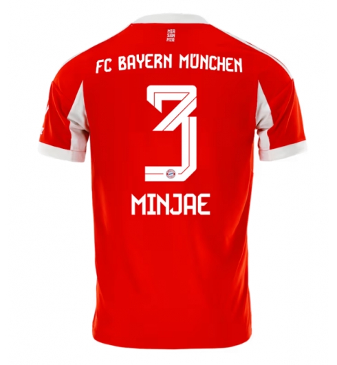 Strój piłkarski Bayern Munich Kim Min-jae #3 Koszulka Podstawowej 2025-26 Krótki Rękaw Strój piłkarski Bayern Munich Kim Min-jae #3 Koszulka Podstawowej 2025-26 Krótki Rękaw