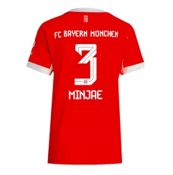 Strój piłkarski Bayern Munich Kim Min-jae #3 Koszulka Podstawowej damskie 2025-26 Krótki Rękaw