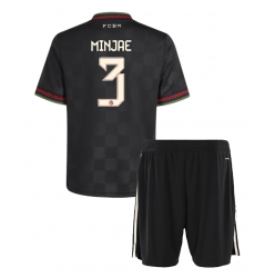 Strój piłkarski Bayern Munich Kim Min-jae #3 Koszulka Trzeciej dziecięce 2025-26 Krótki Rękaw (+ Krótkie spodenki)