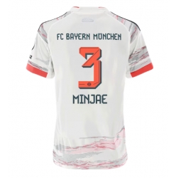 Strój piłkarski Bayern Munich Kim Min-jae #3 Koszulka Wyjazdowej damskie 2025-26 Krótki Rękaw