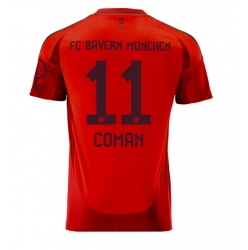 Strój piłkarski Bayern Munich Kingsley Coman #11 Koszulka Podstawowej 2024-25 Krótki Rękaw