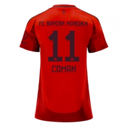 Strój piłkarski Bayern Munich Kingsley Coman #11 Koszulka Podstawowej damskie 2024-25 Krótki Rękaw