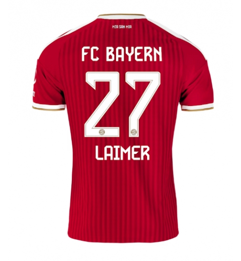 Strój piłkarski Bayern Munich Konrad Laimer #27 Koszulka Podstawowej 2026-27 Krótki Rękaw Strój piłkarski Bayern Munich Konrad Laimer #27 Koszulka Podstawowej 2026-27 Krótki Rękaw