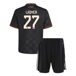 Strój piłkarski Bayern Munich Konrad Laimer #27 Koszulka Trzeciej dziecięce 2025-26 Krótki Rękaw (+ Krótkie spodenki)