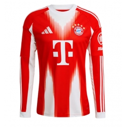 Strój piłkarski Bayern Munich Koszulka Podstawowej 2025-26 Długi Rękaw