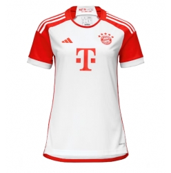 Strój piłkarski Bayern Munich Koszulka Podstawowej damskie 2023-24 Krótki Rękaw