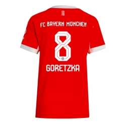 Strój piłkarski Bayern Munich Leon Goretzka #8 Koszulka Podstawowej damskie 2025-26 Krótki Rękaw