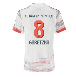 Strój piłkarski Bayern Munich Leon Goretzka #8 Koszulka Wyjazdowej damskie 2025-26 Krótki Rękaw