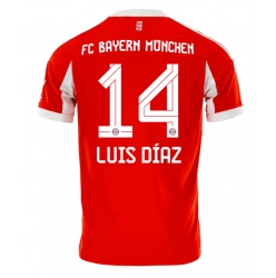 Strój piłkarski Bayern Munich Luis Diaz #14 Koszulka Podstawowej 2025-26 Krótki Rękaw