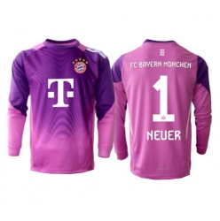 Strój piłkarski Bayern Munich Manuel Neuer #1 Bramkarskie Koszulka Trzeciej 2025-26 Długi Rękaw