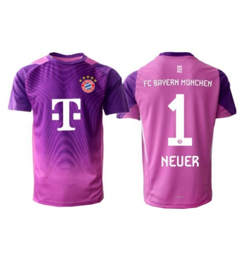 Strój piłkarski Bayern Munich Manuel Neuer #1 Bramkarskie Koszulka Trzeciej 2025-26 Krótki Rękaw Strój piłkarski Bayern Munich Manuel Neuer #1 Bramkarskie Koszulka Trzeciej 2025-26 Krótki Rękaw