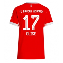 Strój piłkarski Bayern Munich Michael Olise #17 Koszulka Podstawowej damskie 2025-26 Krótki Rękaw