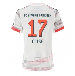 Strój piłkarski Bayern Munich Michael Olise #17 Koszulka Wyjazdowej damskie 2025-26 Krótki Rękaw