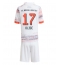 Strój piłkarski Bayern Munich Michael Olise #17 Koszulka Wyjazdowej dziecięce 2025-26 Krótki Rękaw (+ Krótkie spodenki)