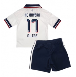 Strój piłkarski Bayern Munich Michael Olise #17 Koszulka Wyjazdowej dziecięce 2026-27 Krótki Rękaw (+ Krótkie spodenki)