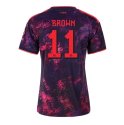 Strój piłkarski Bayern Munich Nathaniel Brown #11 Koszulka Trzeciej damskie 2026-27 Krótki Rękaw