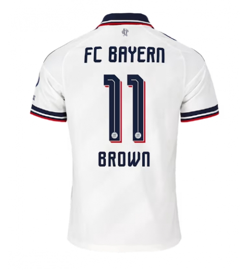 Strój piłkarski Bayern Munich Nathaniel Brown #11 Koszulka Wyjazdowej 2026-27 Krótki Rękaw Strój piłkarski Bayern Munich Nathaniel Brown #11 Koszulka Wyjazdowej 2026-27 Krótki Rękaw