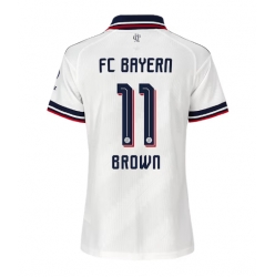 Strój piłkarski Bayern Munich Nathaniel Brown #11 Koszulka Wyjazdowej damskie 2026-27 Krótki Rękaw
