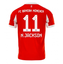Strój piłkarski Bayern Munich Nicolas Jackson #11 Koszulka Podstawowej 2025-26 Krótki Rękaw