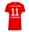 Strój piłkarski Bayern Munich Nicolas Jackson #11 Koszulka Podstawowej damskie 2025-26 Krótki Rękaw
